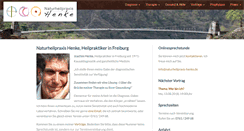 Desktop Screenshot of naturheilpraxis-henke.de